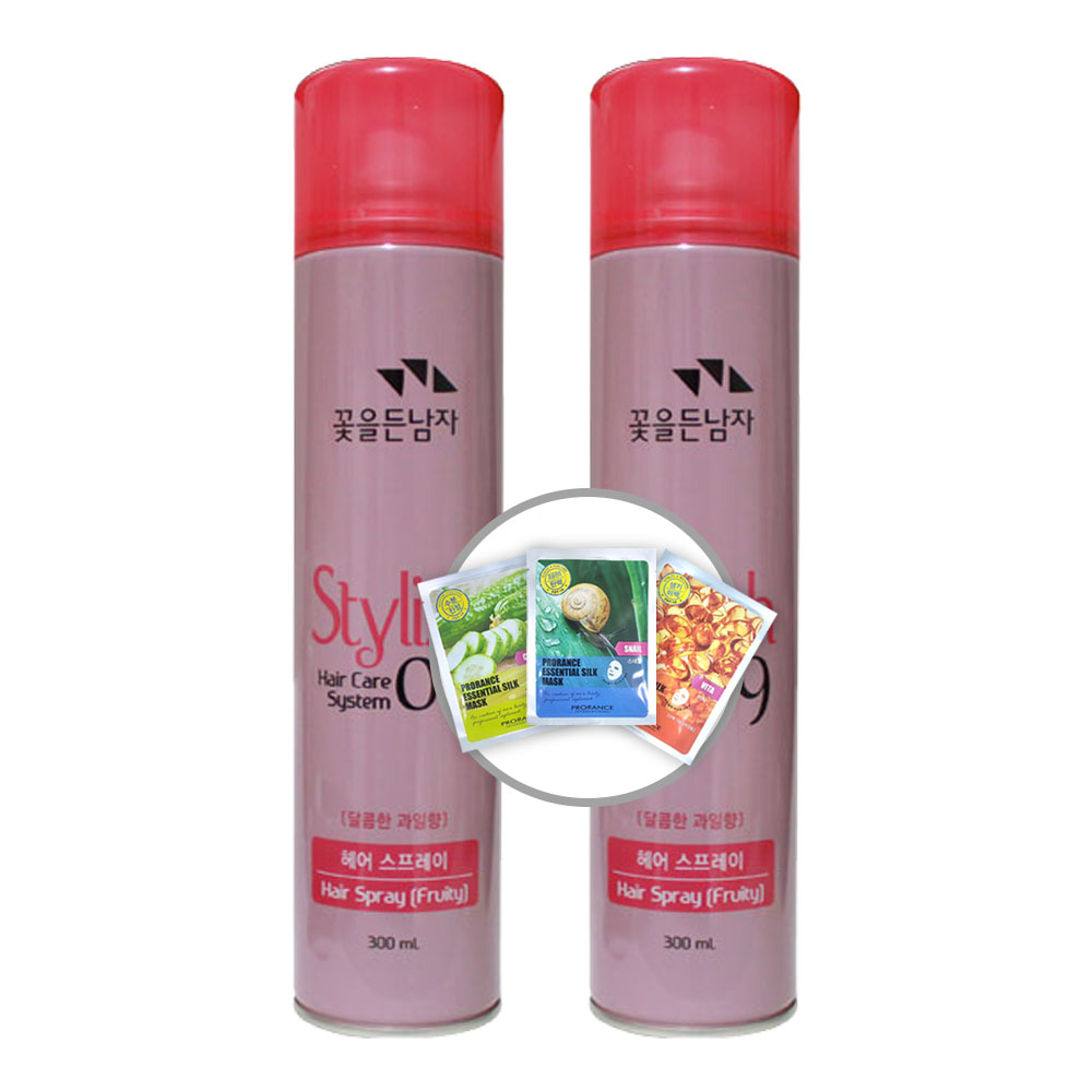 꽃을든남자 헤어케어 스프레이(달콤한 과일향)+마스크팩(프로랑스) 1매 증정 10,000원