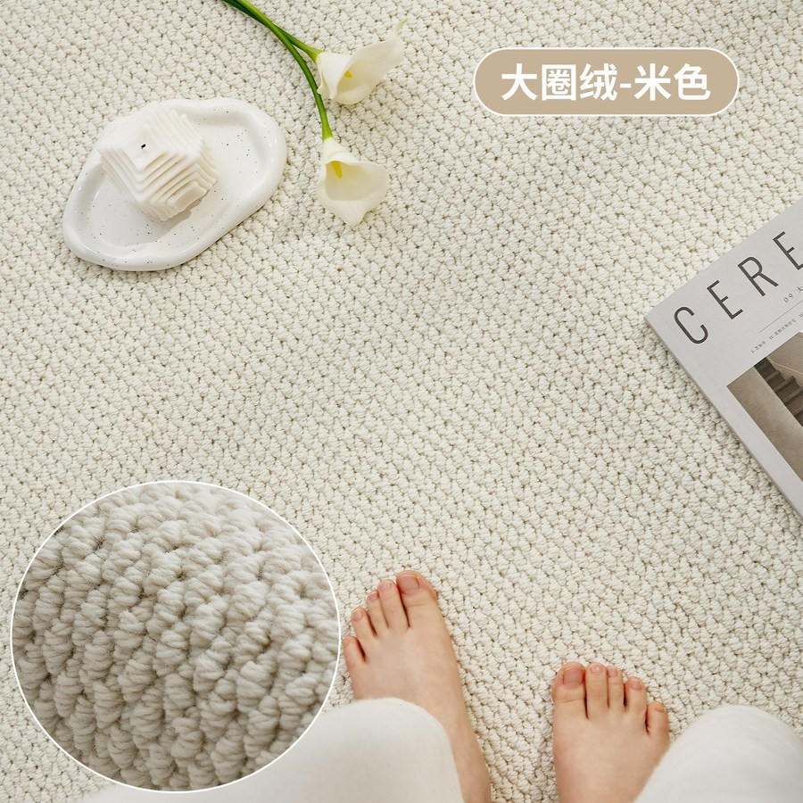 고양이 긁힘 방지 모조 사이잘 카펫 단색 리넨 거실 스튜디오 침실용 일본식 다다미 스타일 매트 보호 내구성 인테리어용 디자인 32,000원