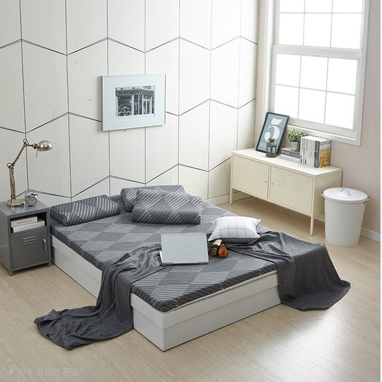 라폼 천연라텍스 매트리스 미디엄하드 15cm 퀸 580,000원