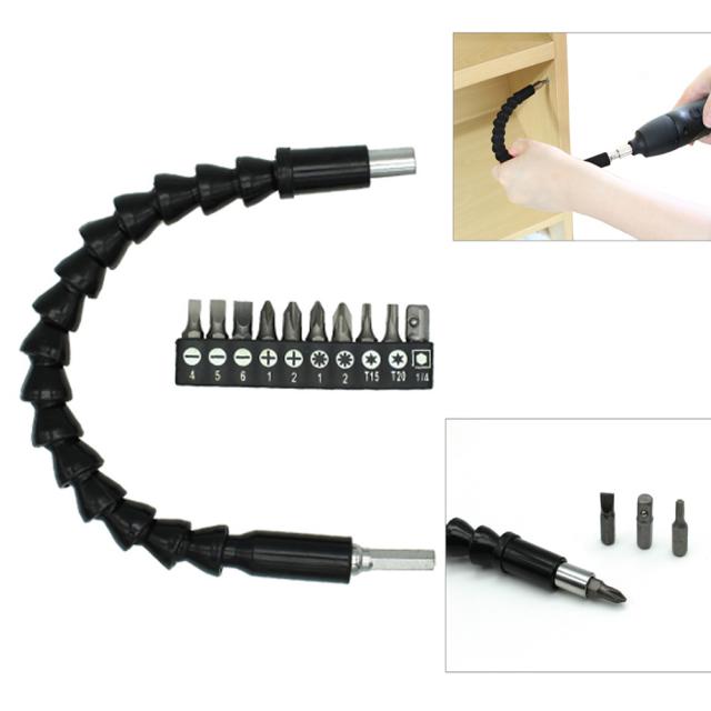 코텍 플렉시블 비트+10종비트 세트 코브라비트 드릴 렌치 전동공구 플렉서블비트 4,920원
