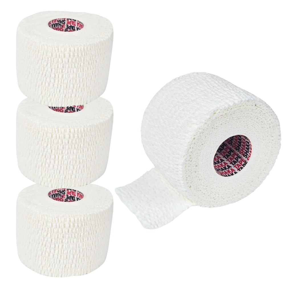 [2+1 구성] 샤카 훅그립 크로스핏 테이프 역도 테이프 5cm x 6.9M, [2+1] 스모크 화이트 / 5cmx6.9m, 1개 14,190원