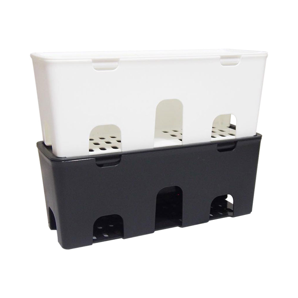 멀티탭 전선 수납 정리함 케이블 매니저, 대형_블랙, 1개 10,300원