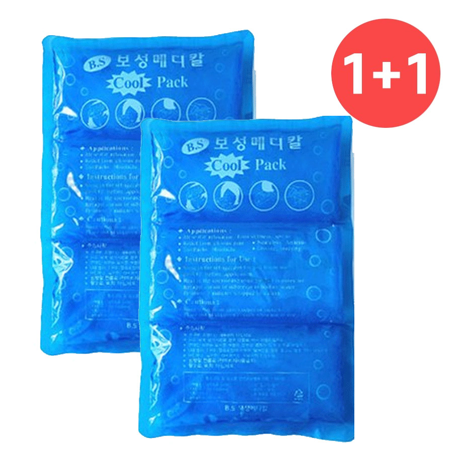 1+1 모완비 보성메디칼 냉찜질팩 젤타입 아이스팩 [3단] 10,500원