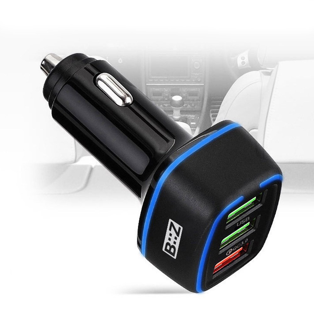 버스 트럭 고속 차량충전기 USB 3포트 C타입 12V 24V 급속충전기, 상세페이지 참조, 차량충전기 3포트 Q30-블랙 9,870원