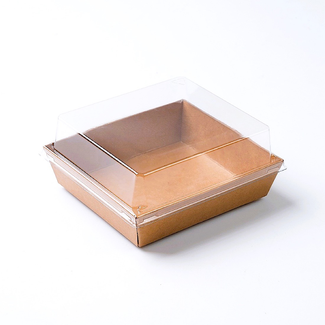 크라프트 샌드위치 포장용기 직사각 세트(50개입) 140*130*35mm, 1세트, 50개 13,500원