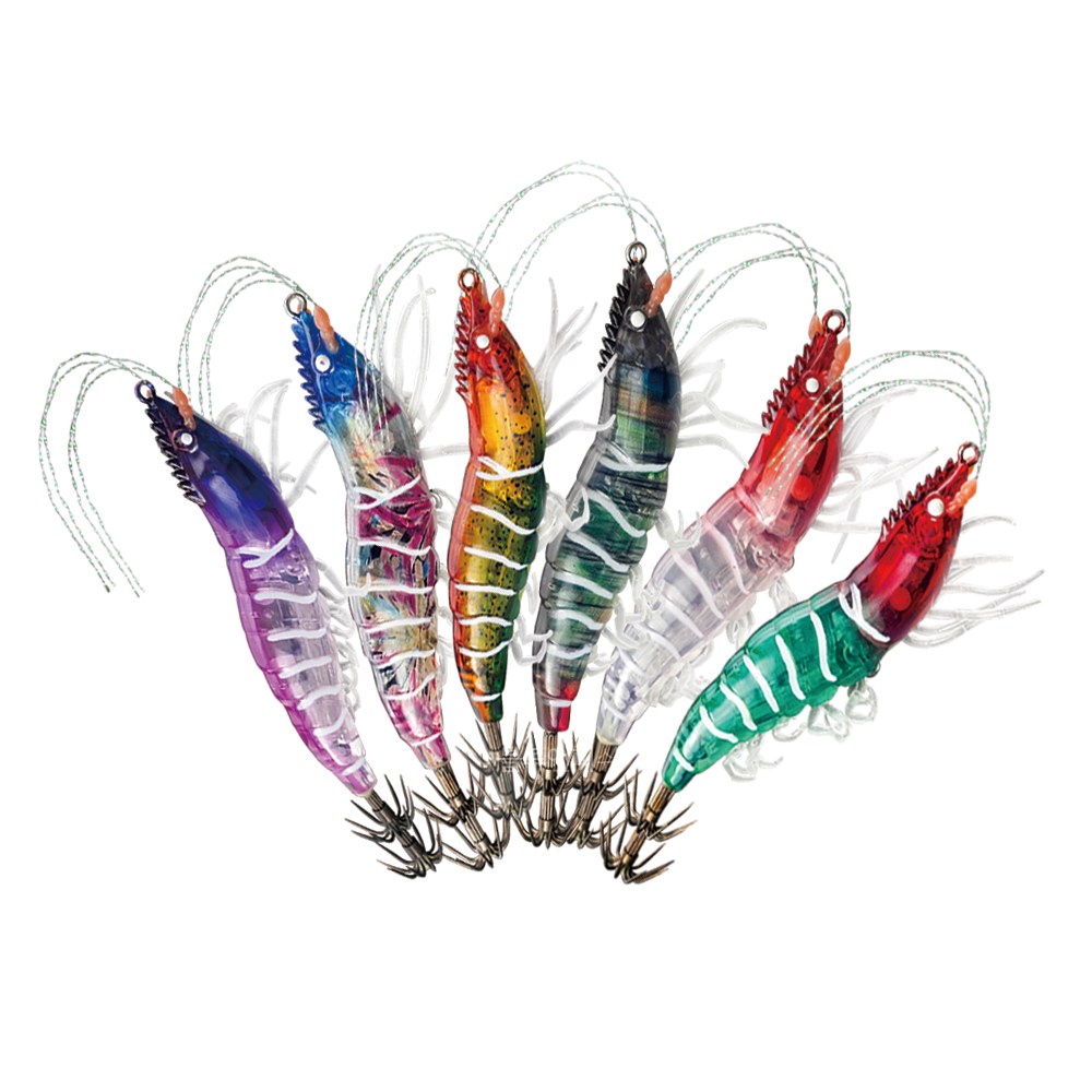 솔티어 감탄 리얼새우에기 UV 심해 제주 갑오징어 한치 쭈꾸미 6pcs, 1개 31,000원