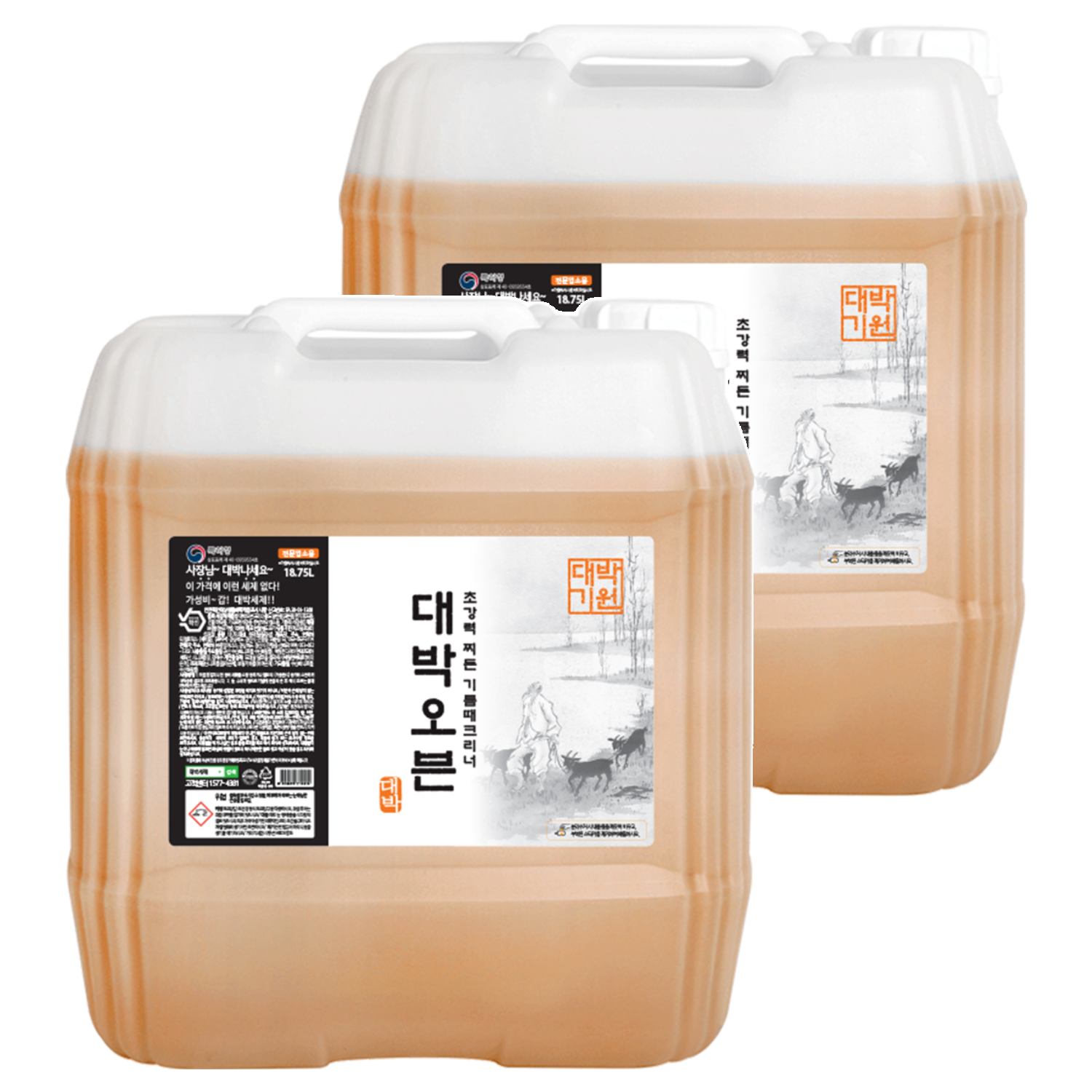 대박세제 대박오븐 기름때 클리너, 18.75L, 2개 55,140원