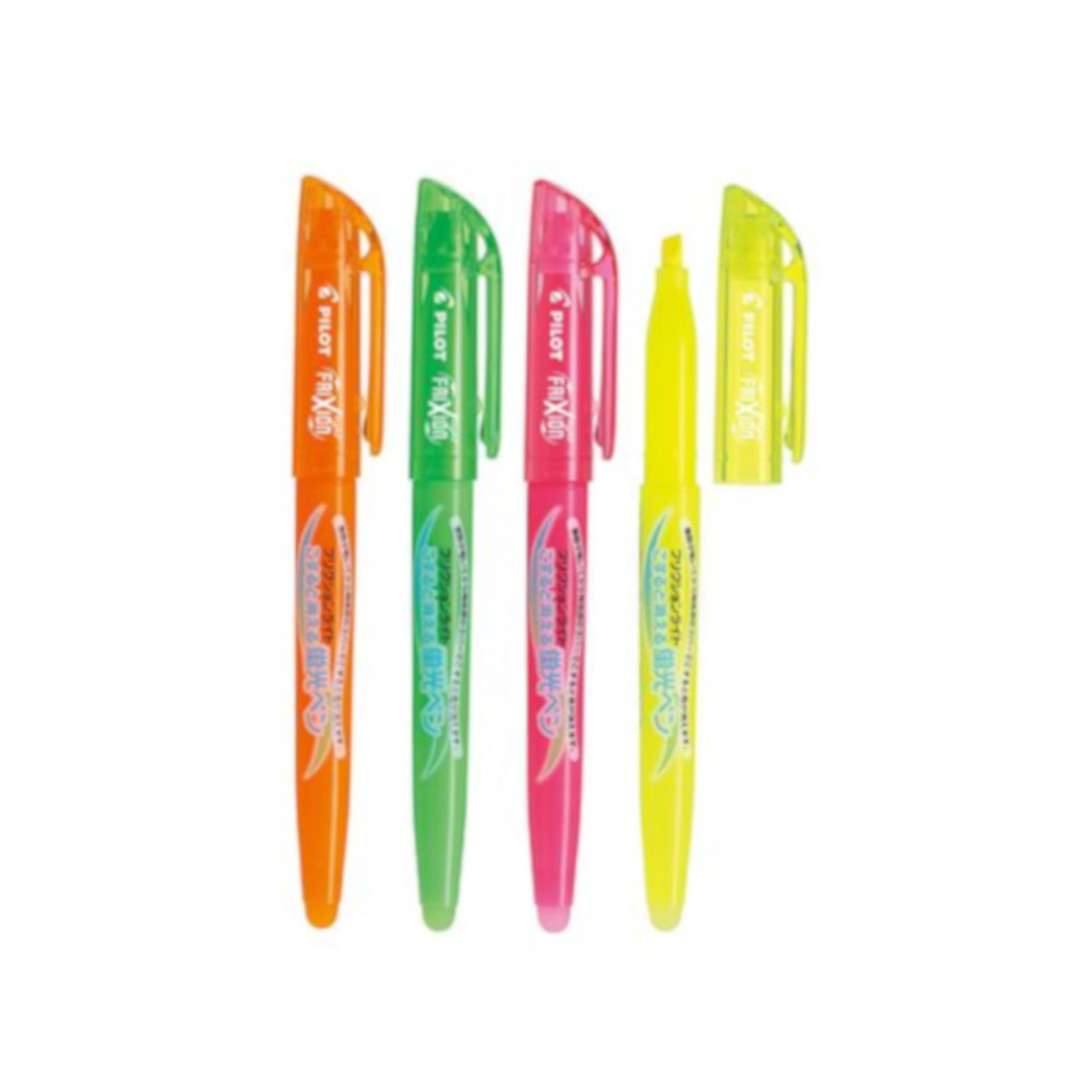 파이롯트 지워지는 형광펜 프릭션 라이트 오렌지,그린,핑크,엘로우 형광펜세트 11,200원