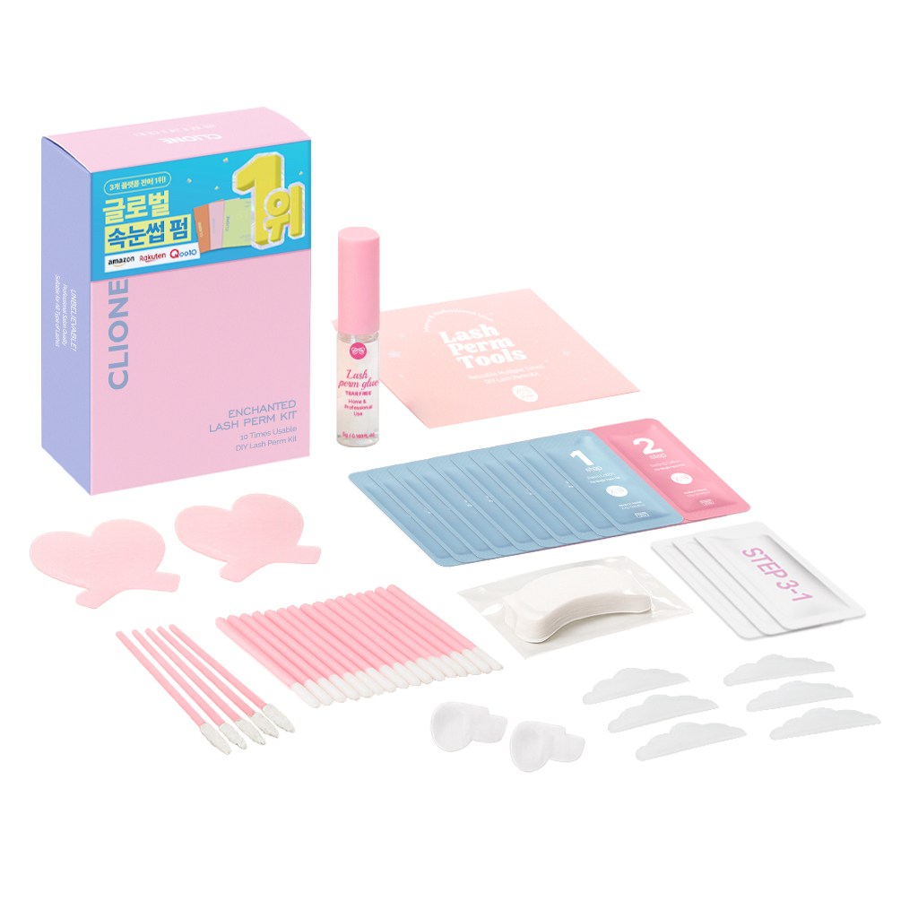 클리오네 비건 셀프속눈썹펌 10회분 세트, 1개 23,390원