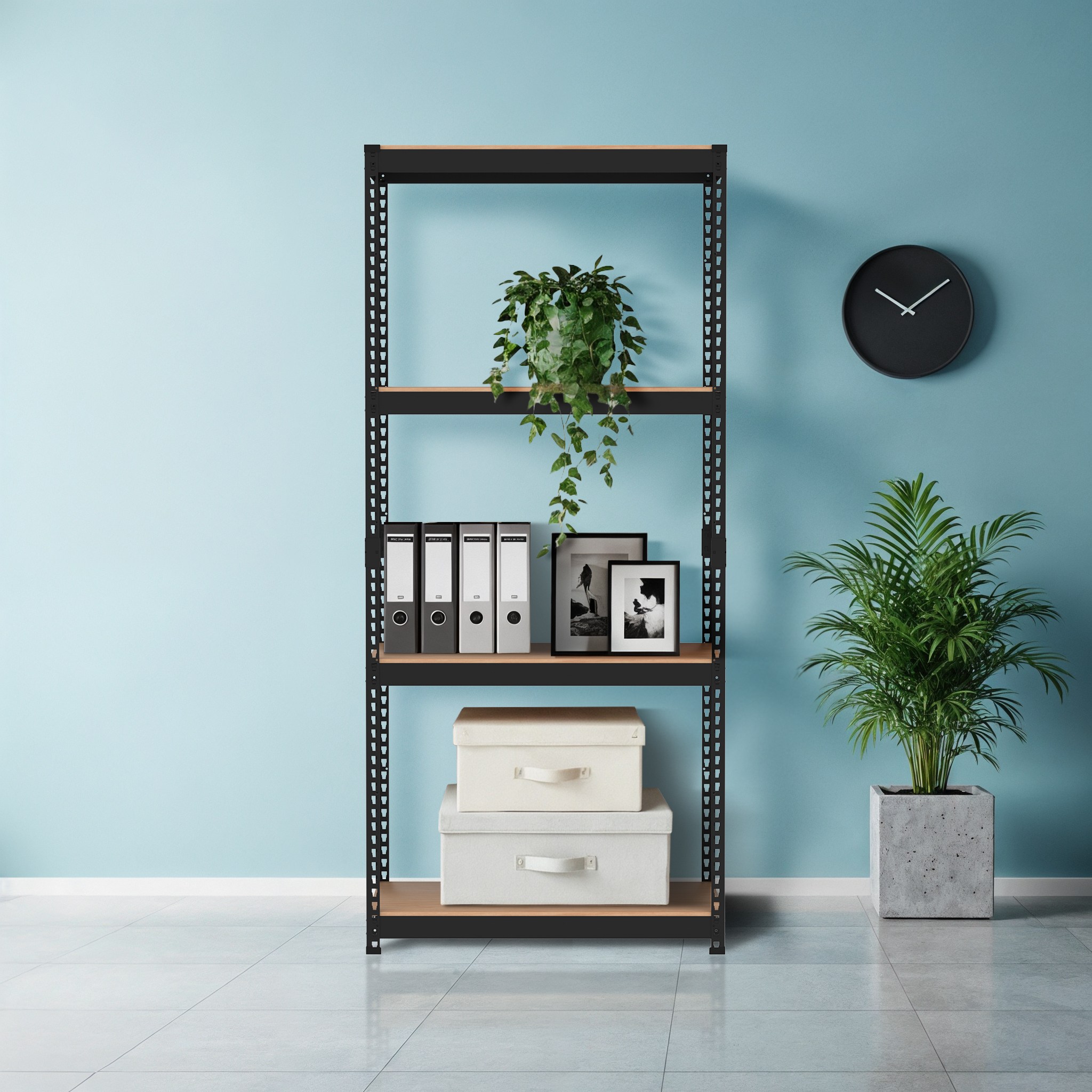 스피드랙 브이 2 스탠드 선반 4단 800 x 400 x 1800 mm 92,880원