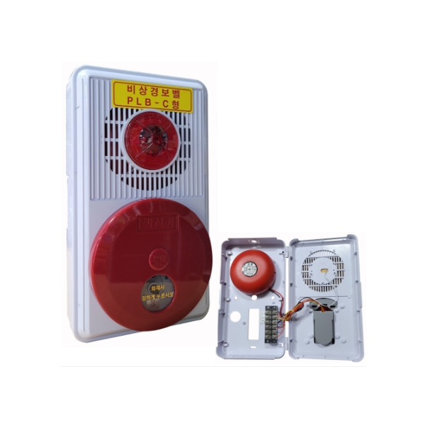 임시소방시설용 비상경보벨 연동용 PLB-C타입 임시소방시설 건물 빌딩 병원 27,000원