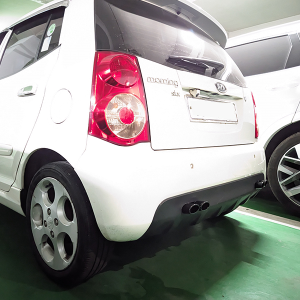 기아 모닝 머플러 악세서리 자동차듀얼머플러 배기팁 튜닝 29,800원