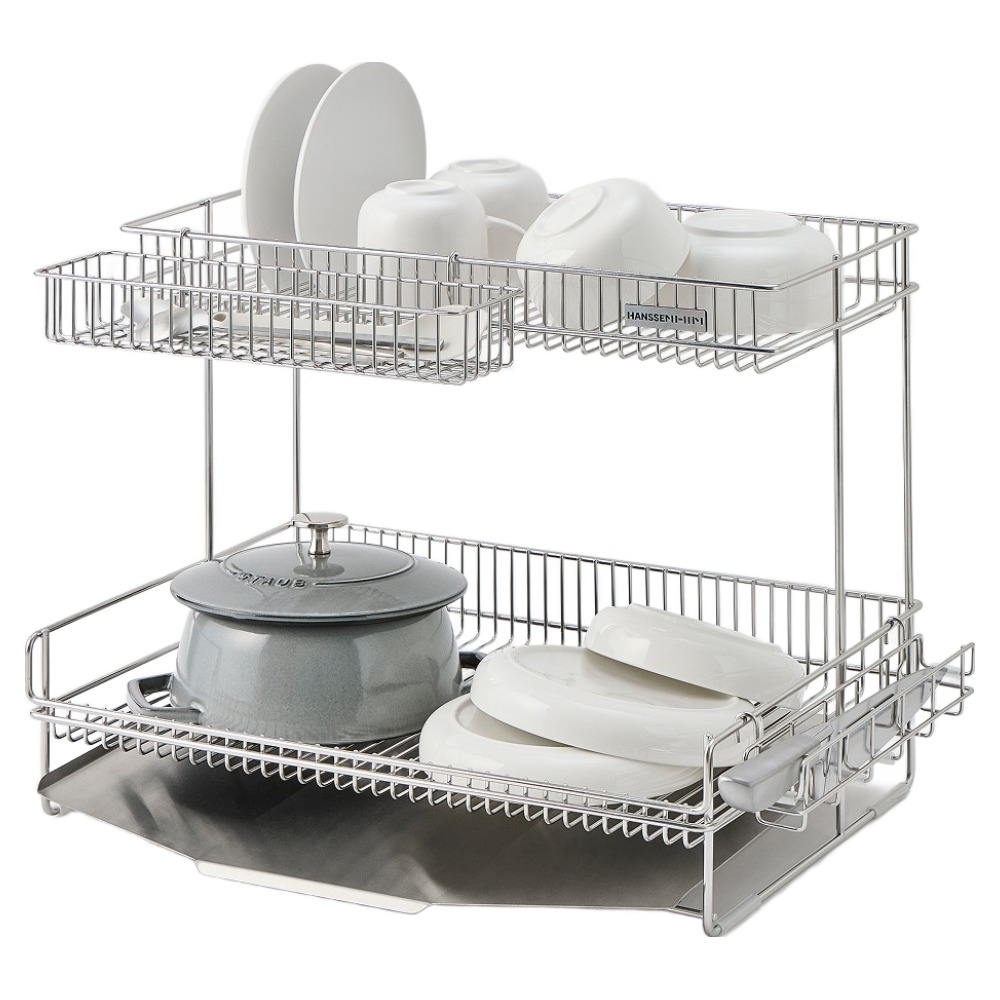 한샘 올스텐 라이프 칼건조 식기건조대 + 바스켓 + 칼꽂이 세트, 단일색상, 1세트, 2단 99,900원