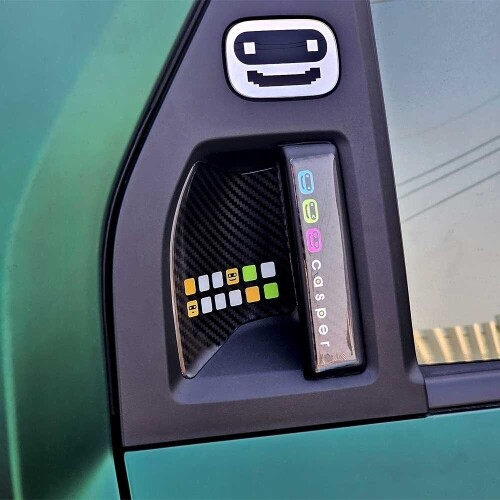 캐스퍼 일렉트릭 전용 카본스타일 에폭시 도어 핸드그립, 도어캐치 29,000원