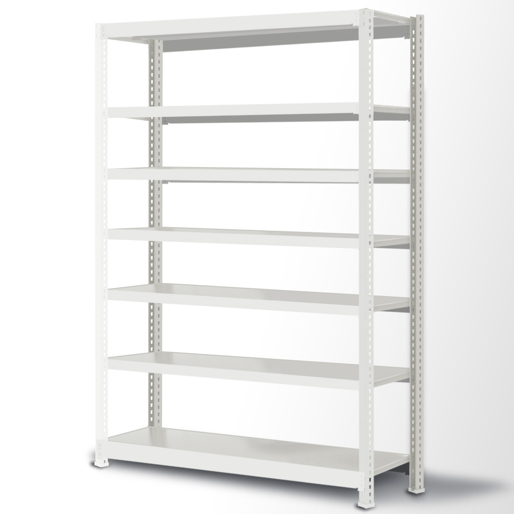 스피드랙 풀메탈선반 고하중 200kg 철제랙 철판선반 MAX200 2단 3단 4단 5단 6단 7단, 7단, 화이트 353,500원