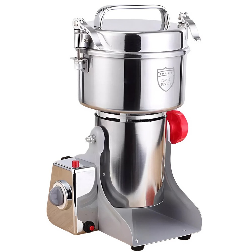 곡물장인 분쇄기 곡물분쇄기 가정용 업소용 대용량 분쇄기 곡식 콩 쌀 깨 보리 밀 견과류 한약재 분말기 스테인리스 분쇄통 강력모터 미세분쇄 저소음 자동분쇄 주방용 식재료 분쇄기 110,000원