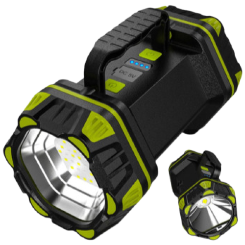 멀티멀타 LED 양면 캠핑 후레쉬 2in1 랜턴 일체형 충전식 C타입 줌 서치 20,900원