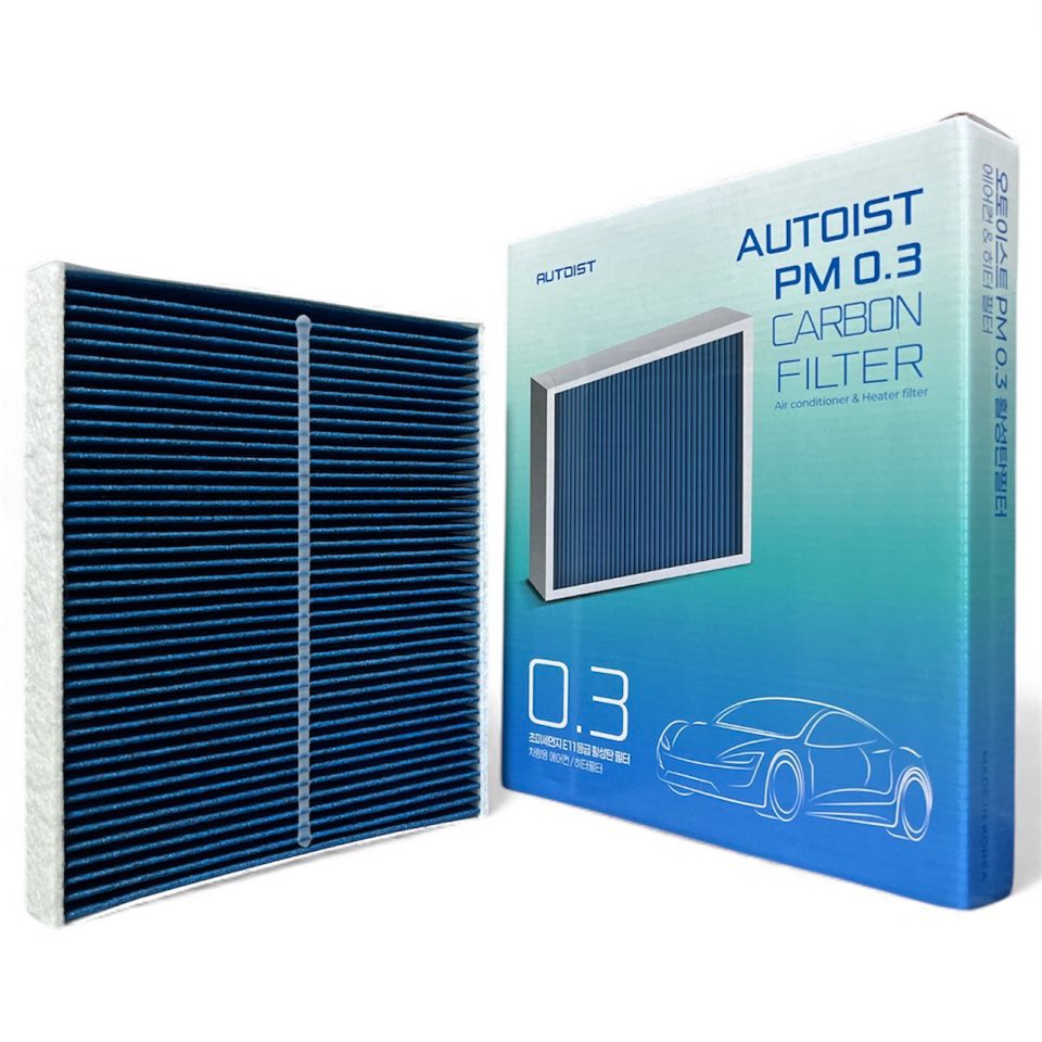 오토이스트 PM0.3 스파크 M300 마티즈 크리에이티브 활성탄 에어컨필터 9,500원