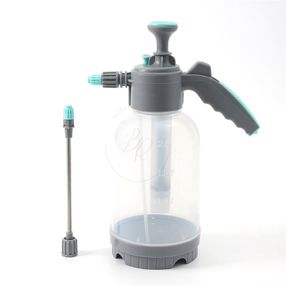 보람스마켓 숏롱노즐 압축분무기 2L 그레이 조경 청소 물뿌리개 원예 세차 13,200원