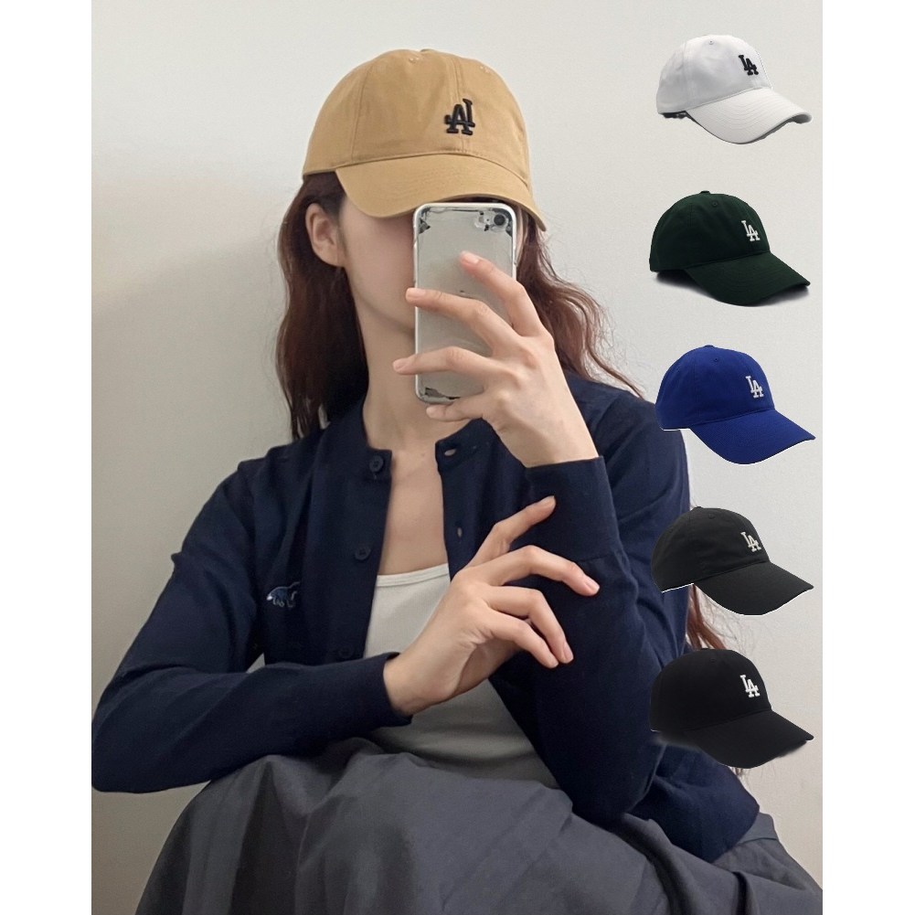 MLB 남녀공용 모자 스몰 로고 볼캡 77 LA다저스 6종 택1 전국 매장 A/S 가능 36,000원