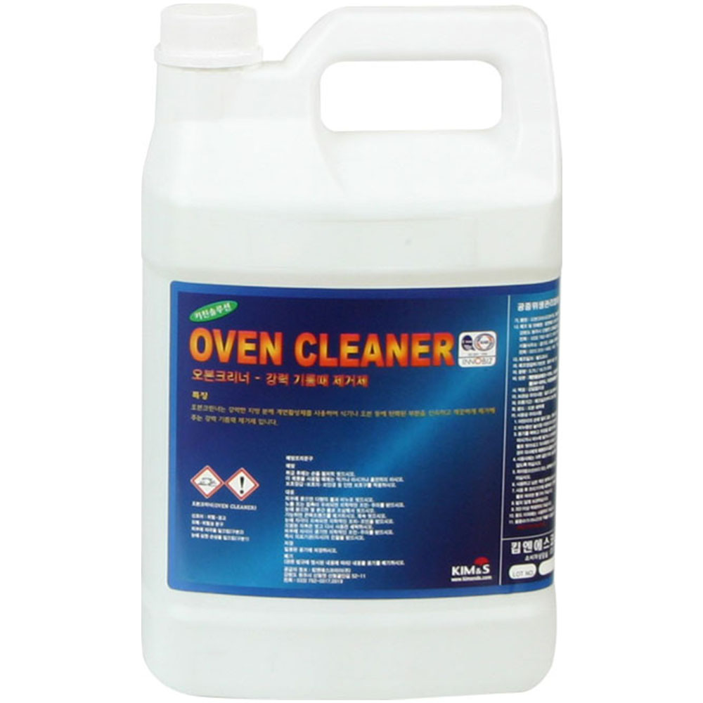 청소용품다몰 킴엔에스 오븐크리너 강력 주방 후드 튀김기 기름때제거제, 1개, 3.75L 16,300원