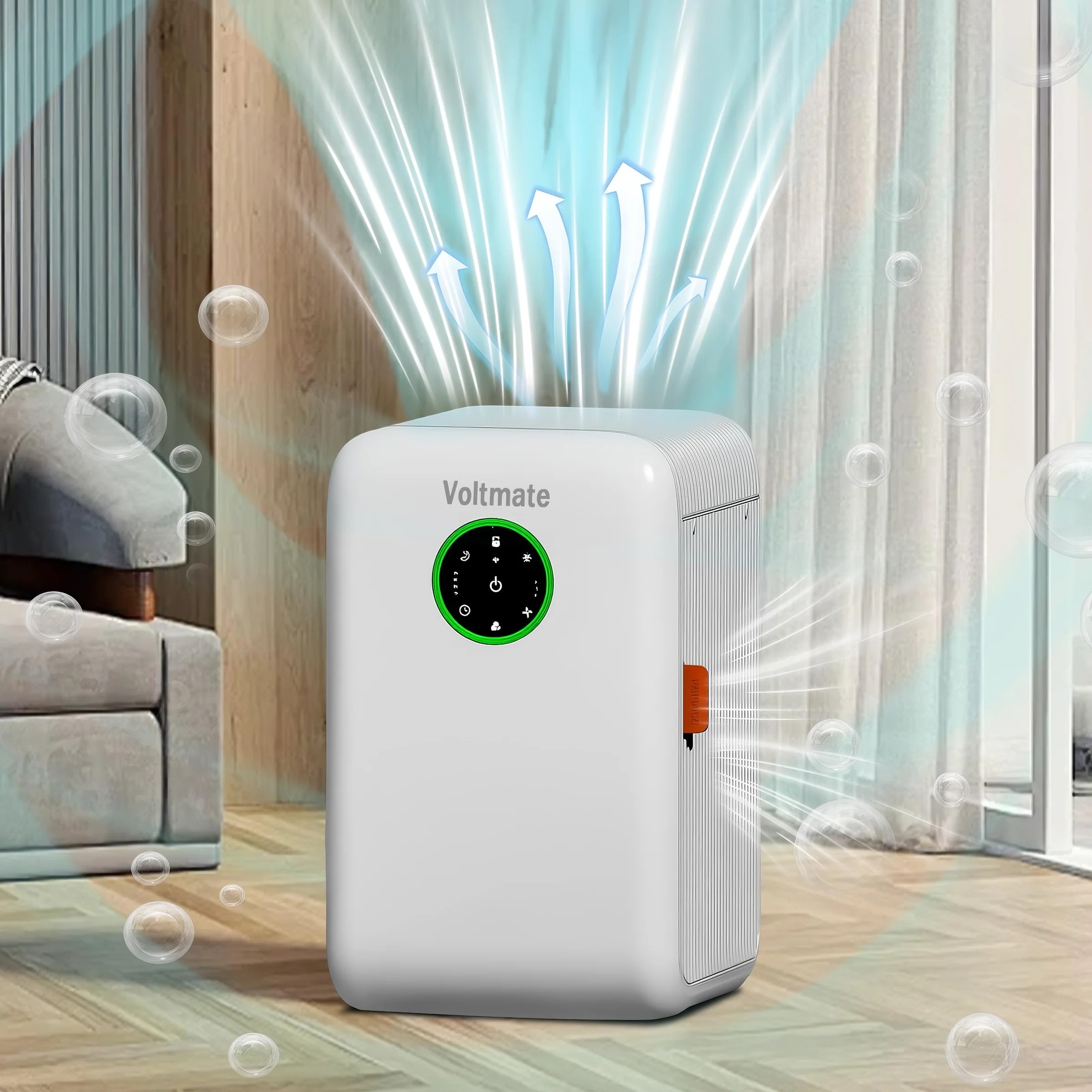 Voltmate 가정용 공기청정기 실내용 사무실 저소음 스마트 청정기 탁상용, 회이트, P100 79,850원