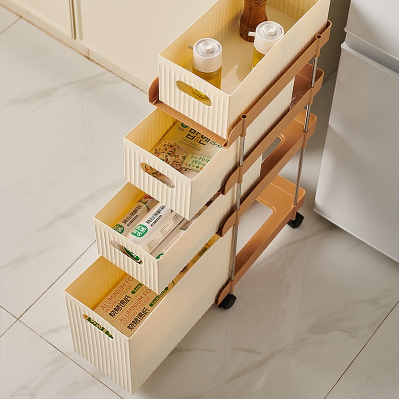 votgl 틈새 수납장 거실 슬라이딩 슬림  이동식 틈새 선반  거실 틈새 선반 23,800원