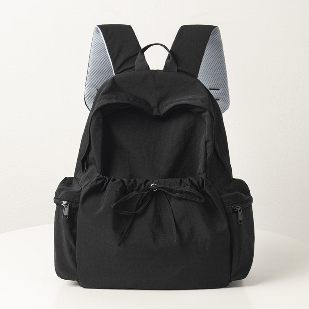 엔도르시 여성용 리본 셔링 포켓 나일론 백팩 EBA341 18,800원