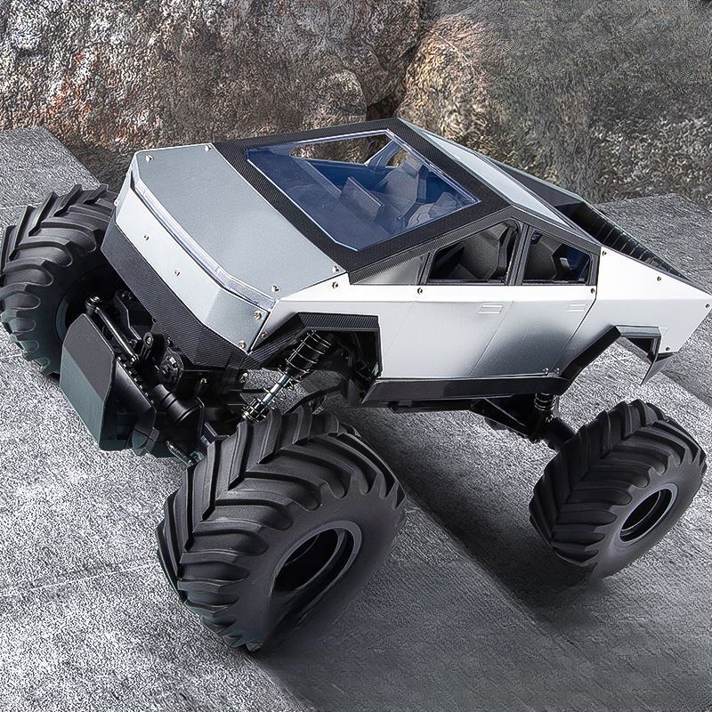 큰 바퀴 사이버 카 락크롤러 4륜 RC카 배터리 45cm 2개 무선조종 Tesla 트럭 72,400원