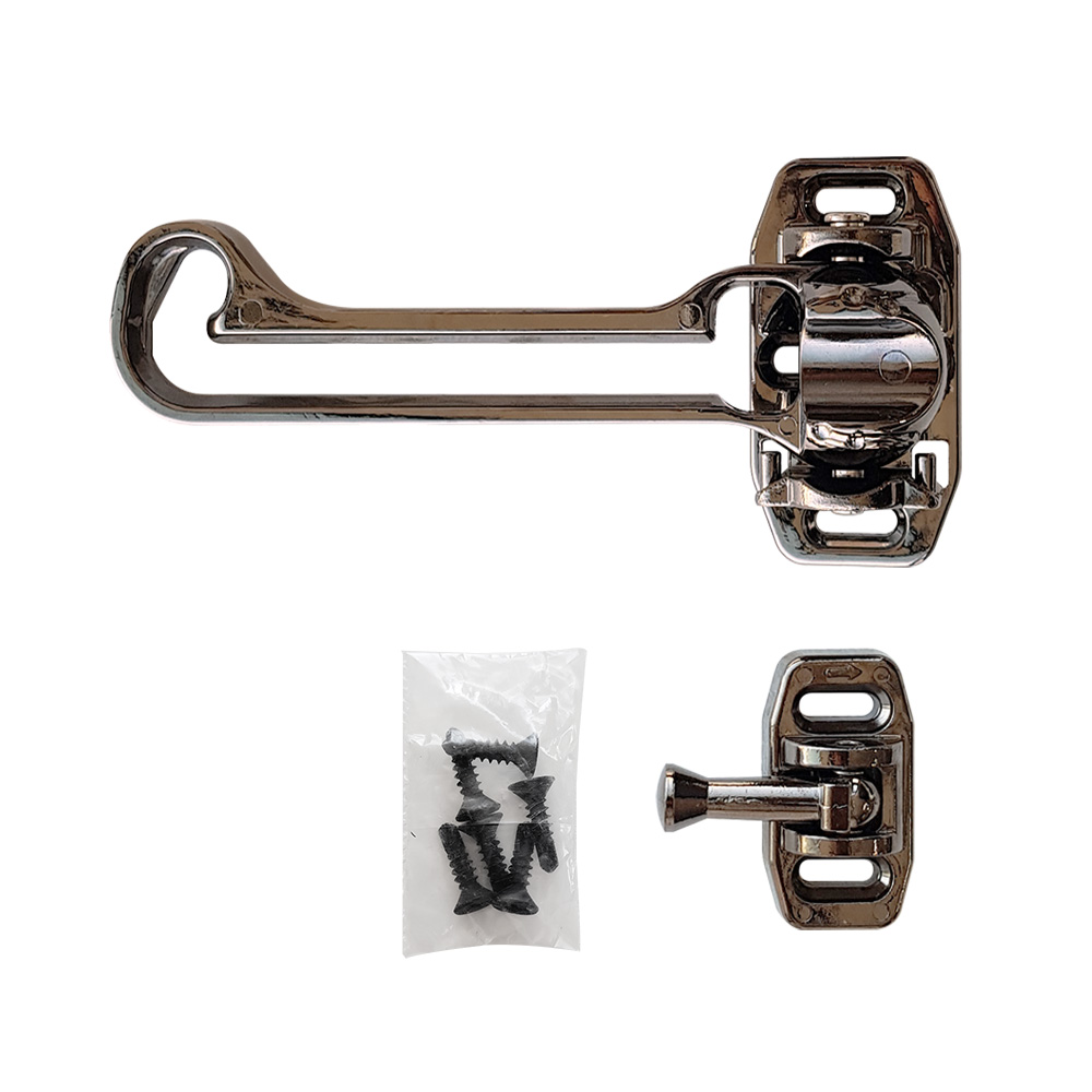 현관문 안전고리 안전걸이 빗장쇠탱크 안전장치, 블랙, 1개 27,700원