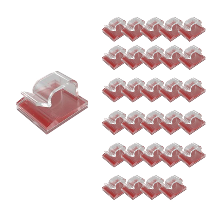 아이앤트 케이블 선정리 클립 홀더, 30개, 투명 9,990원