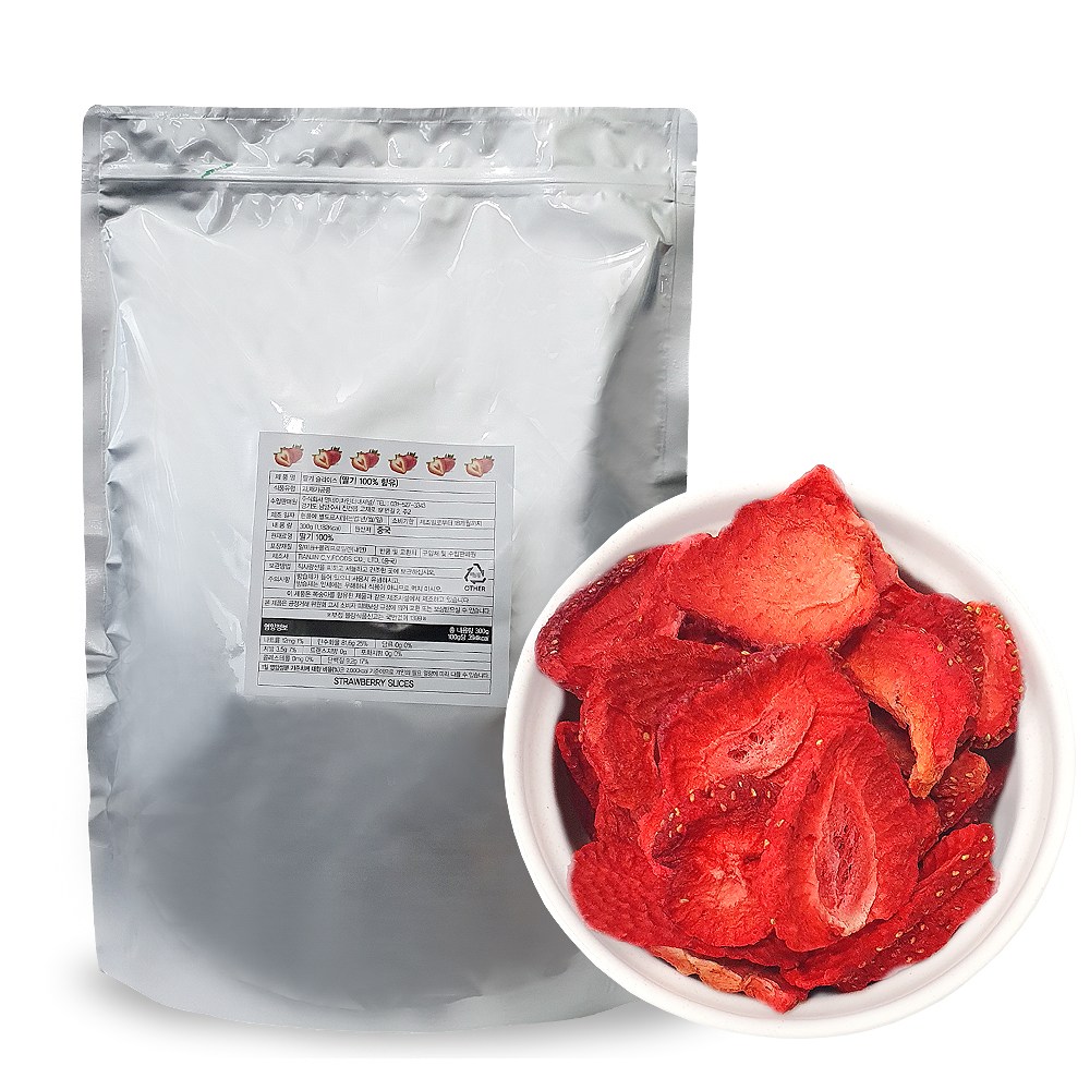앤네이처 동결건조 딸기슬라이스, 3개, 300g 110,000원