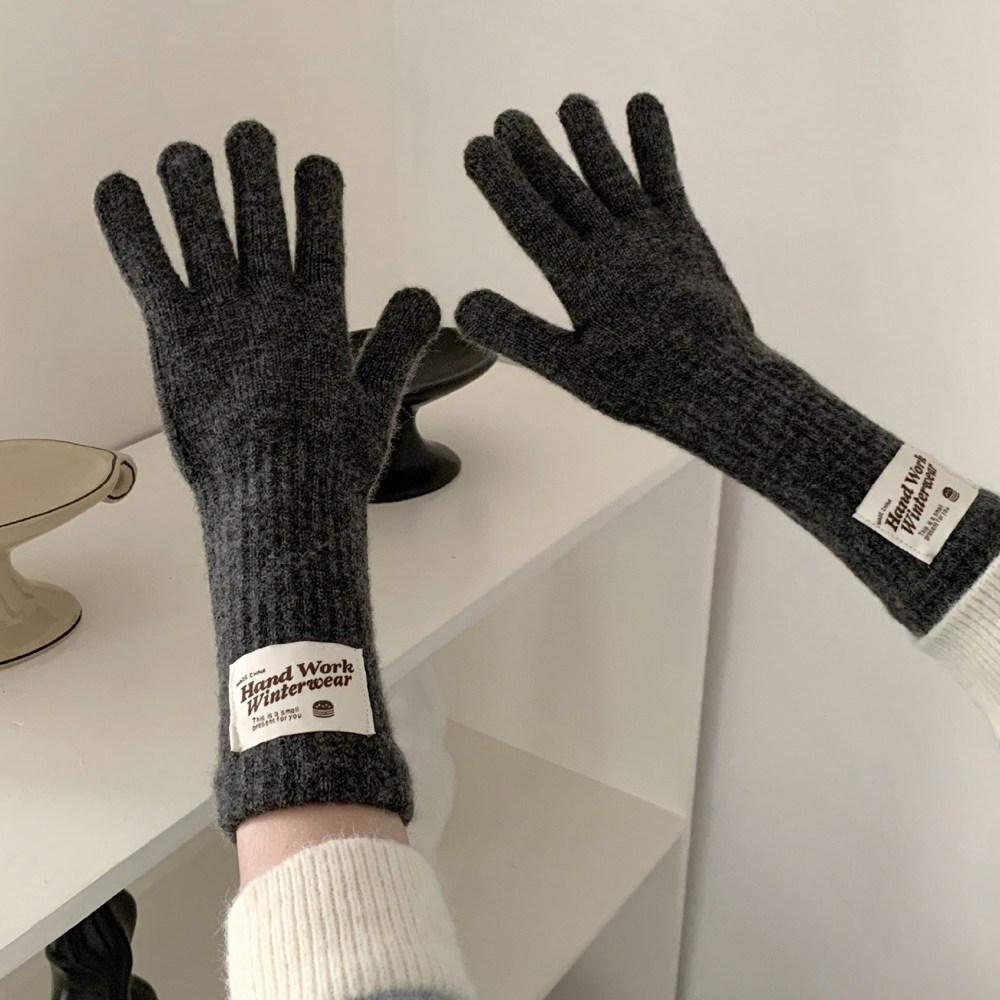 어반이즈 핑거홀 롱 니트 여성 장갑 10,700원