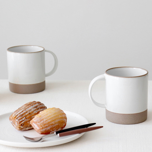 카모메키친 오릇 투톤 머그잔 쇼트 380ml, 화이트, 2개 12,080원