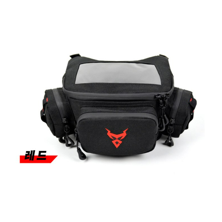 오토바이 프론트백 바이크 리어백 사이드백 스쿠터 핸들가방 허리색 레그백 힙색, 레드 29,700원