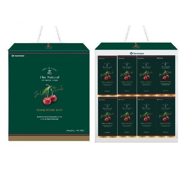 [선물세트/80포] 더내추럴 타트체리콜라겐 젤리스틱 20g 10포 8박스, 8박스 99,000원
