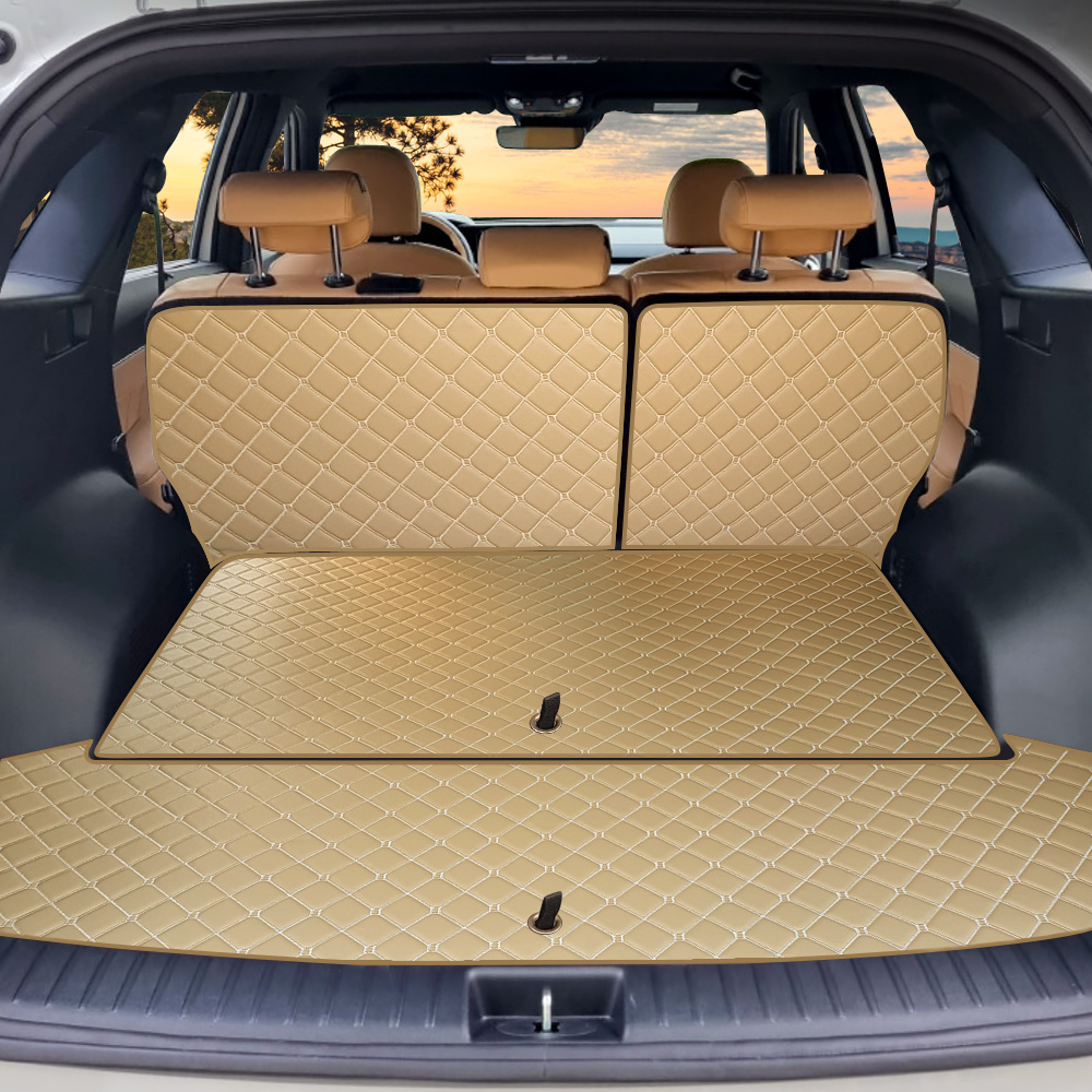 아이빌 더뉴 퀼팅 가죽 자동차 트렁크매트 + 2열등받이 풀세트 5인승분리형 52,350원