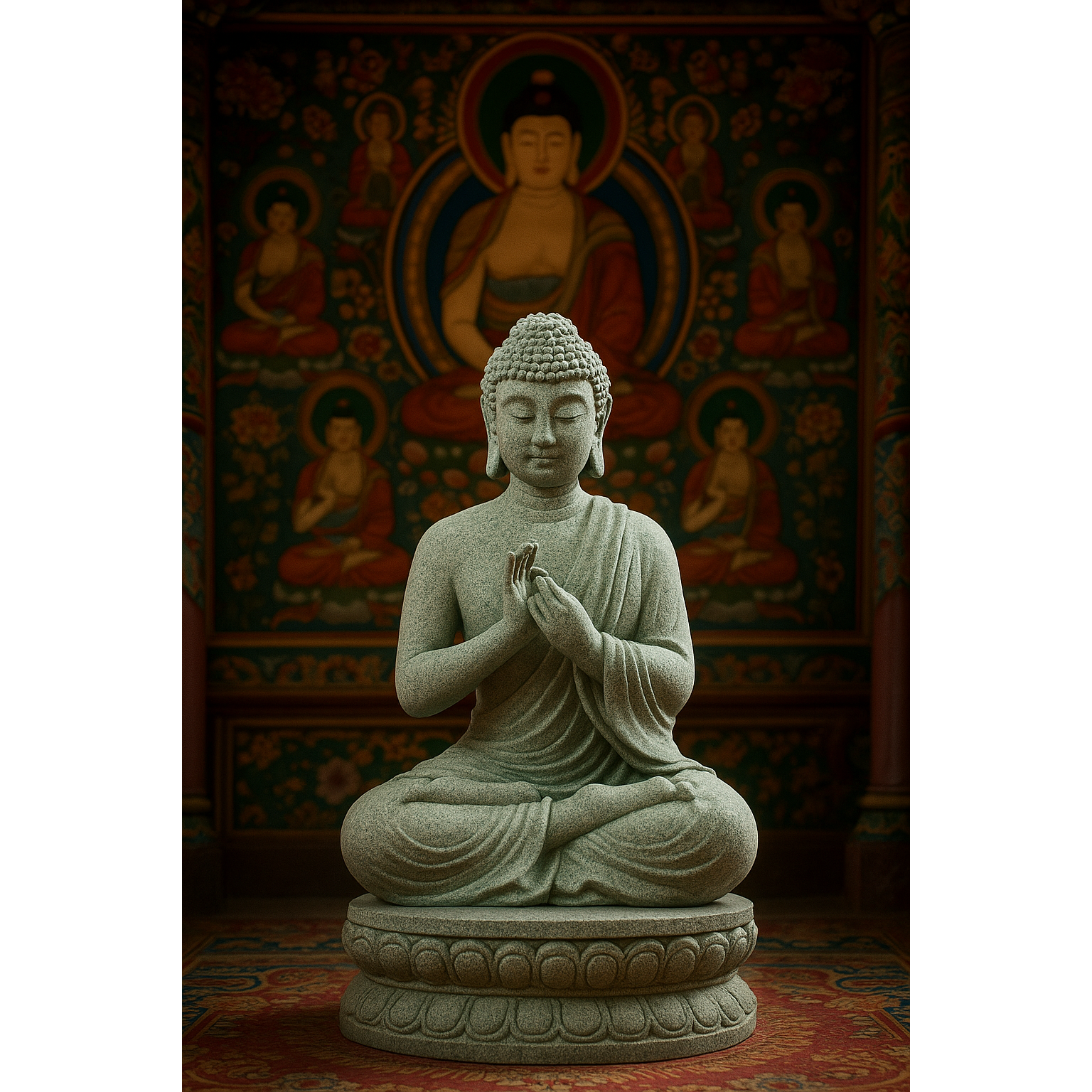 연화당 부처님 불상 석가모니 대형 명상용 좌상 전법륜인 15,900원