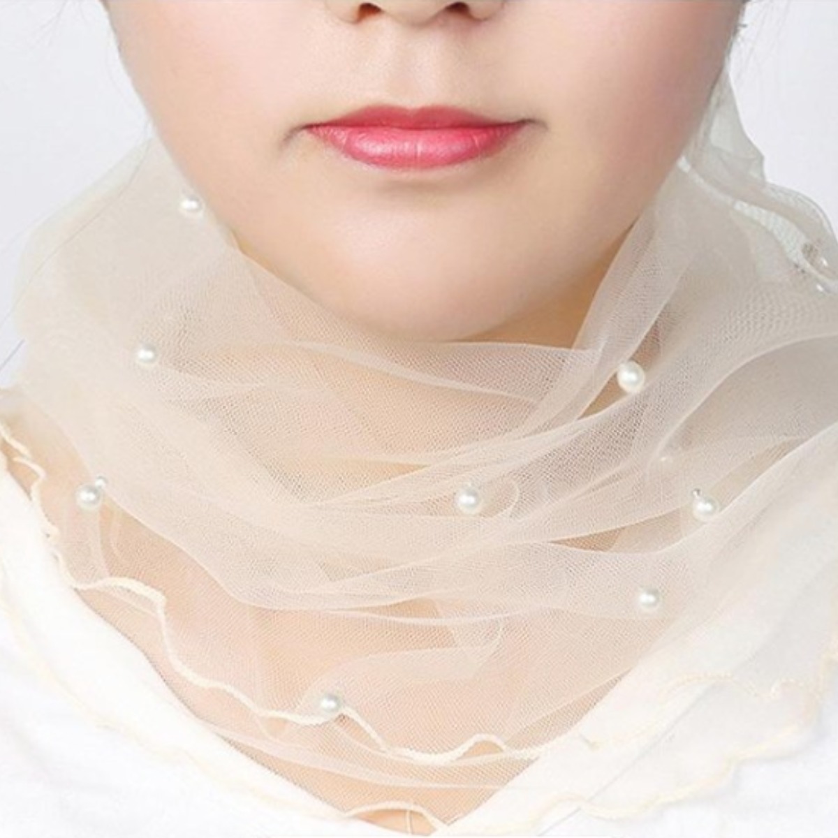 사계절 가능한 진주 포인트 고급스런 실크느낌 넥스카프 스카프12가지 다향한 색상으로 멋내보세요(각종류 단체 선물용) 3,900원