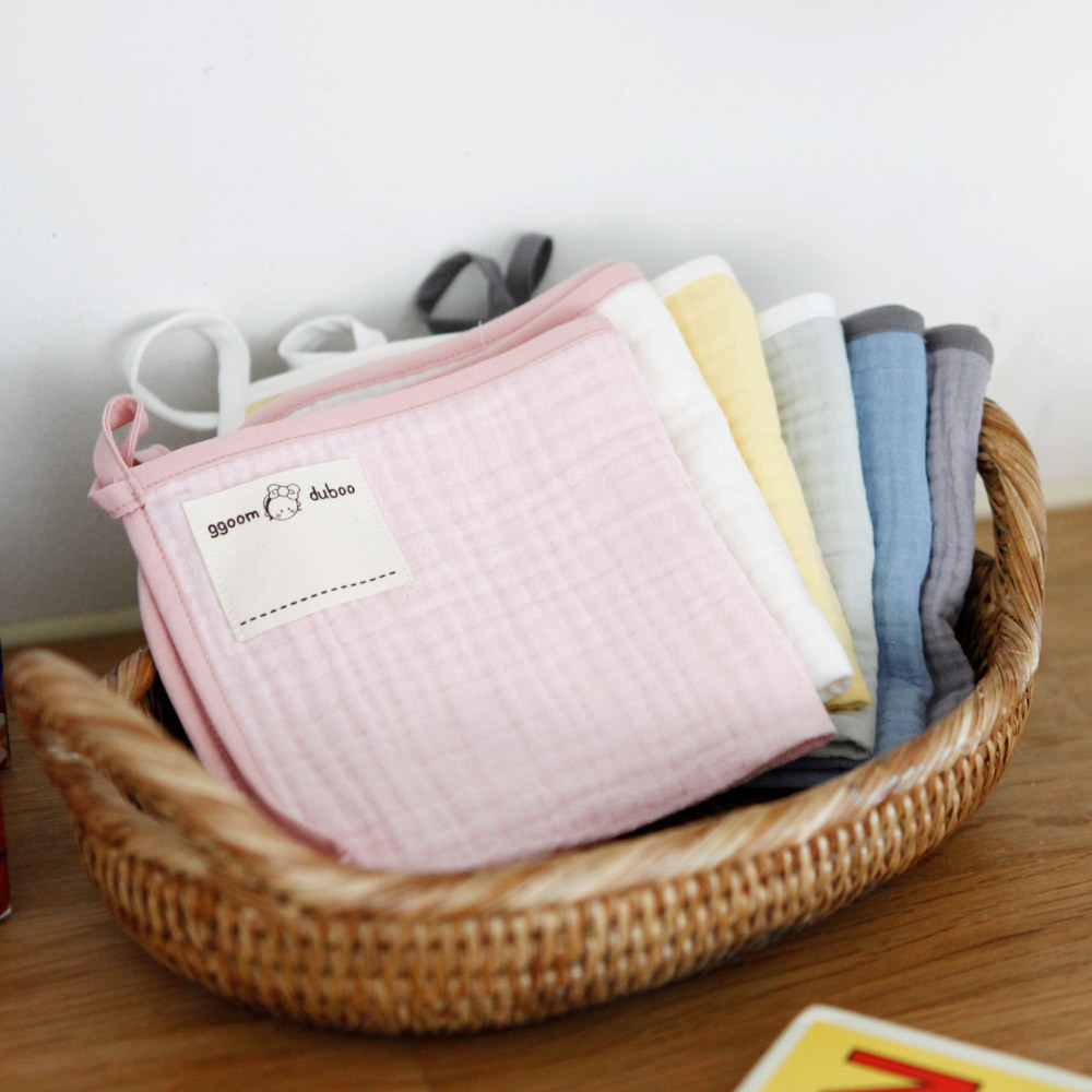 요루거즈 면 네임라벨 어린이집 고리수건 6개 세트, 1개 20,000원