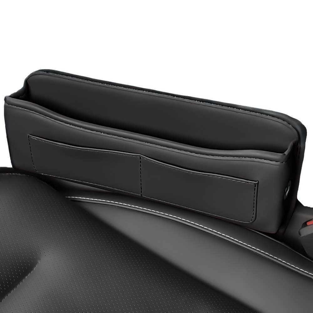 볼체 차량 사이드 포켓 정리함 앞좌석 틈새 전용 자동차 수납함, 01.클래식 블랙, 2개 36,640원