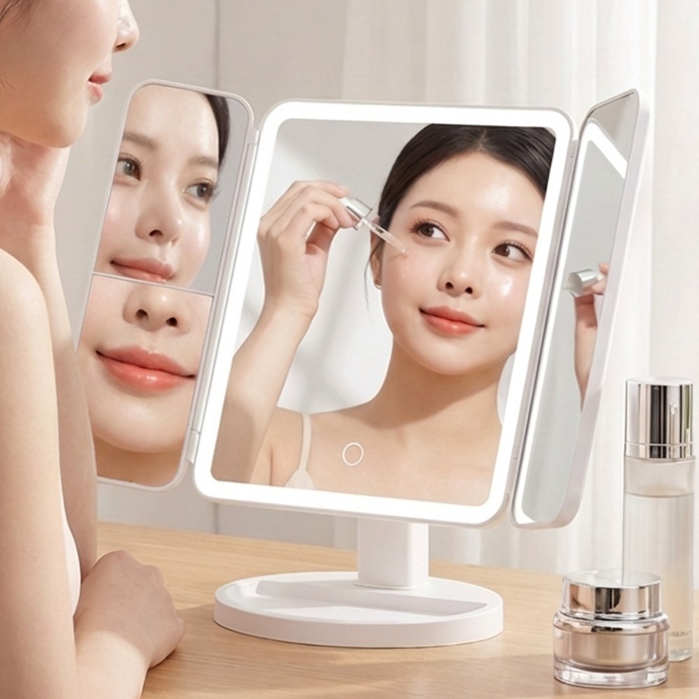 루메이크 led 화장대 탁상 거울 c타입 충전식 15,520원