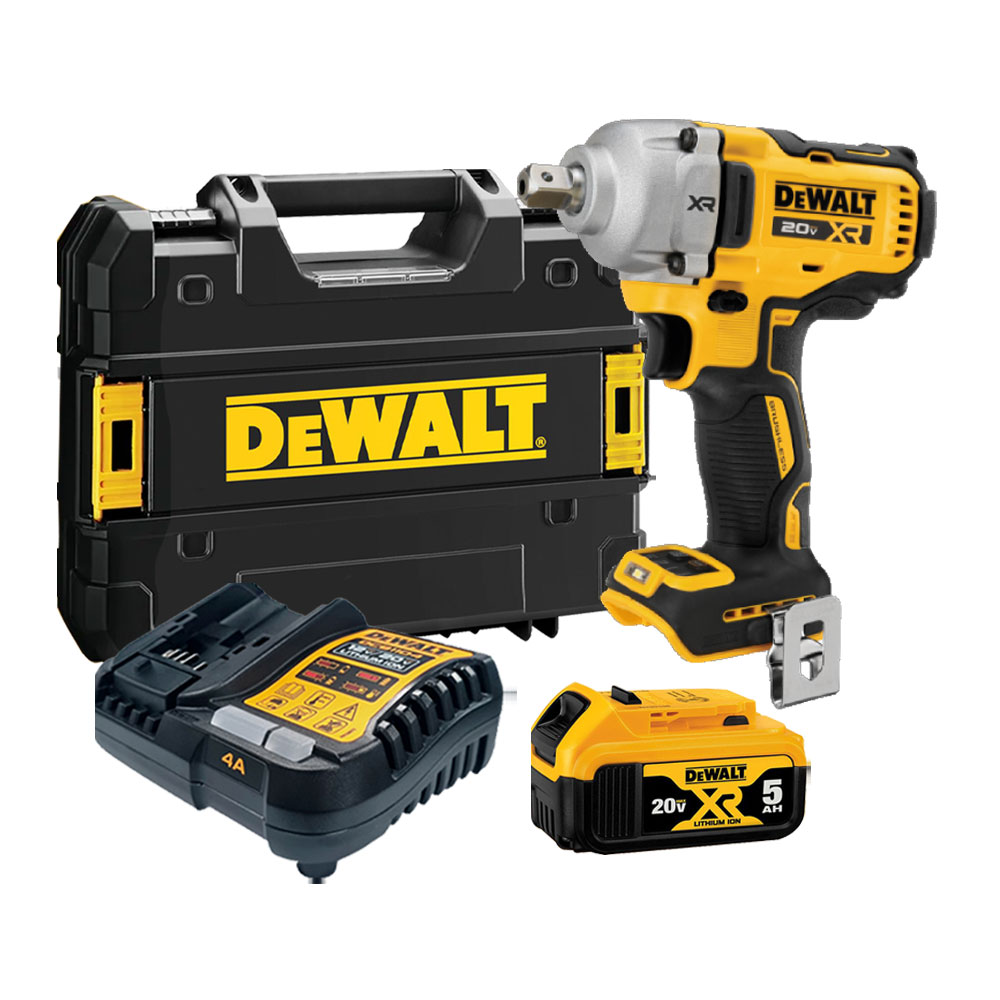 디월트 DCF892P1T 충전 미드토크 임팩 렌치 20V 5.0Ah 배터리 1개 세트, 1개 418,610원