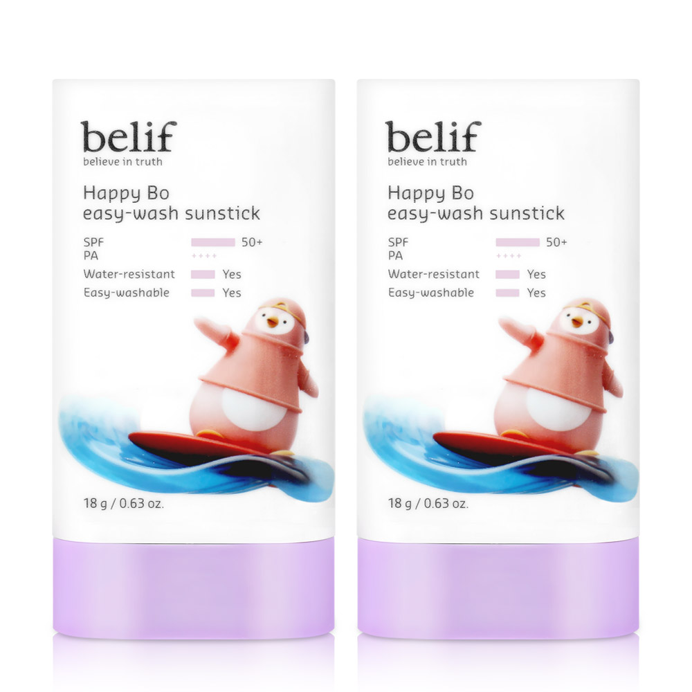 빌리프 해피보 이지워시 선스틱 아기 선크림 18g 2개 43,600원