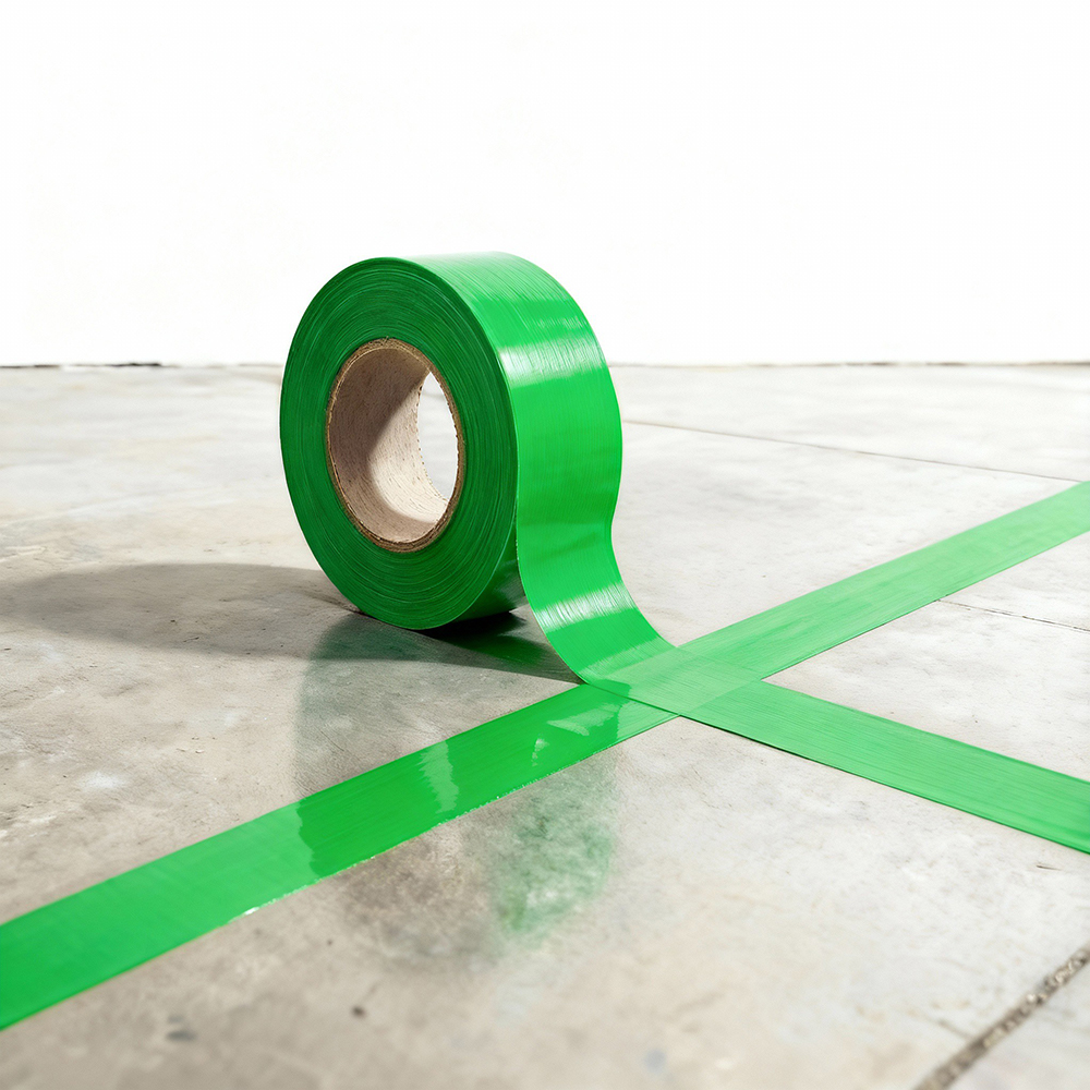바닥라인 마킹 테이프 초록 50mm x 33m, 현재가 4,300원