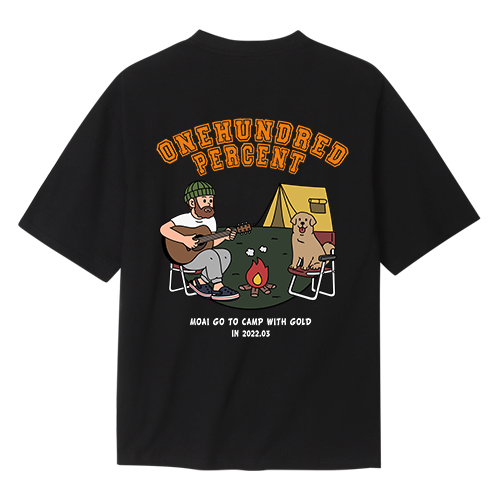 OHP X MOAI 작품을 입는다 남여공용 면100% 반팔티 시리즈 39,200원