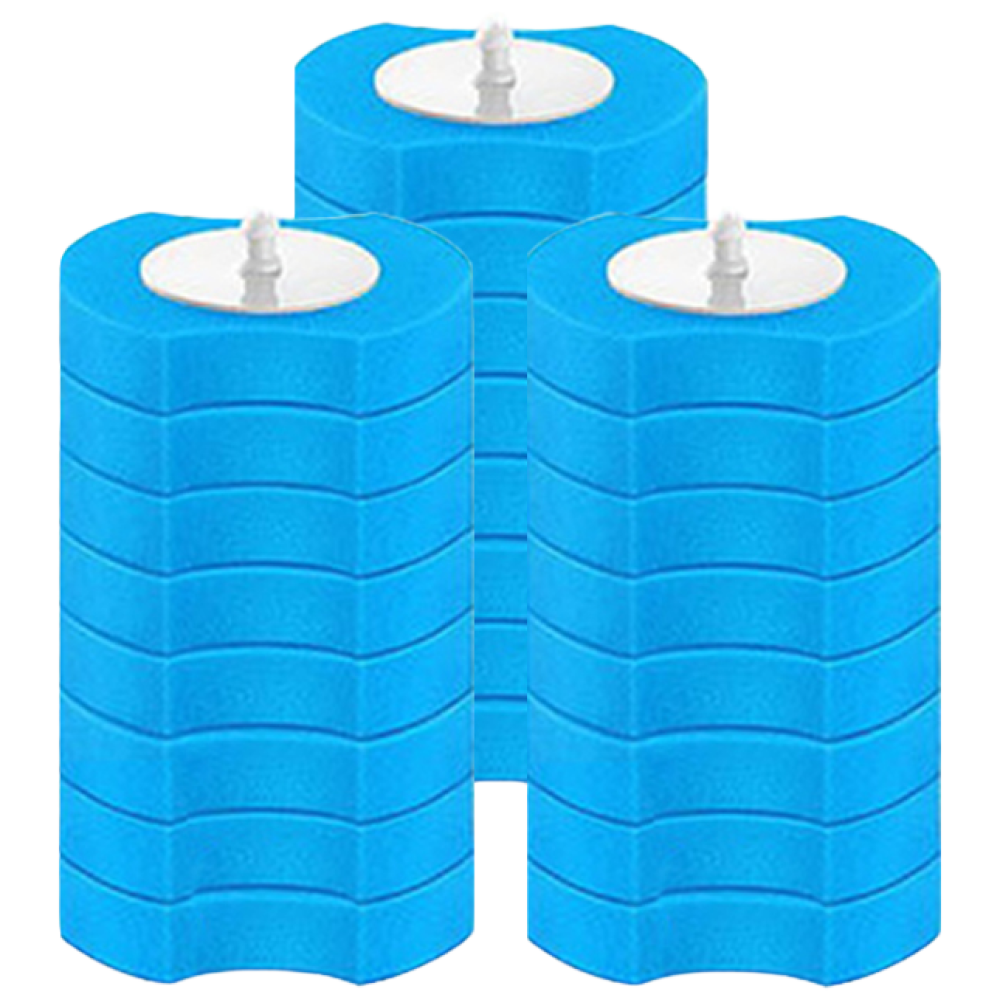 당일발송 이즈코리아 변기뽀득이 욕실청소솔 리필팁 3팩 1세트 변기솔 변기크리너 교체용 세척 스펀지, 단일수량 12,800원