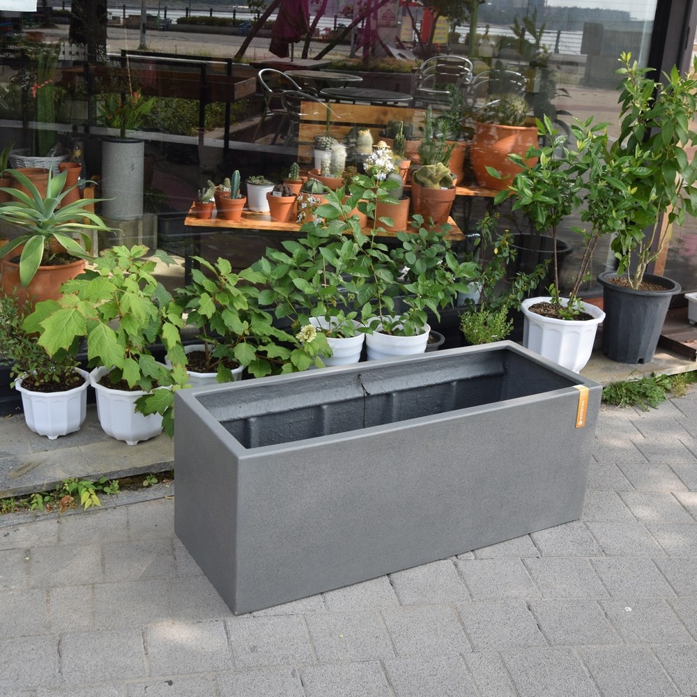 esteras 실외용 FRP 대형직사각화분 플랜터 120x45x45cm 578,760원