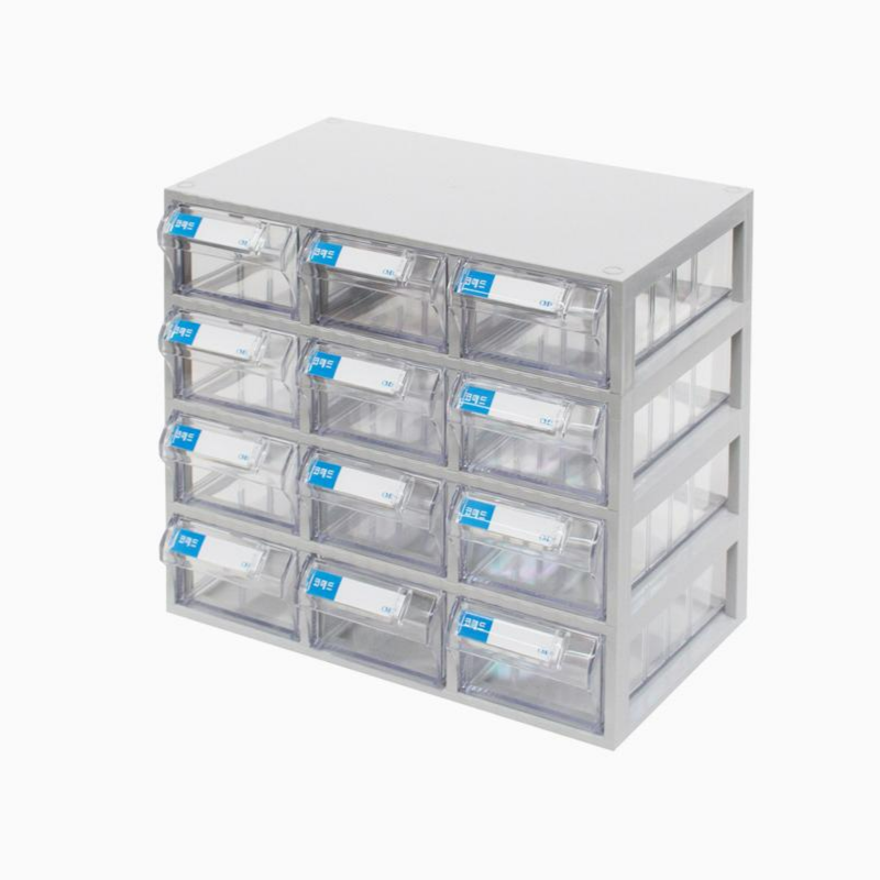 코메드 CMD-505 멀티박스 12칸 투명서랍장 22,500원