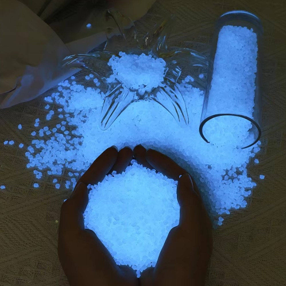 어항 수족관 인테리어 꾸미기 아트 야광 모래, 1통, 옐로우 7,900원